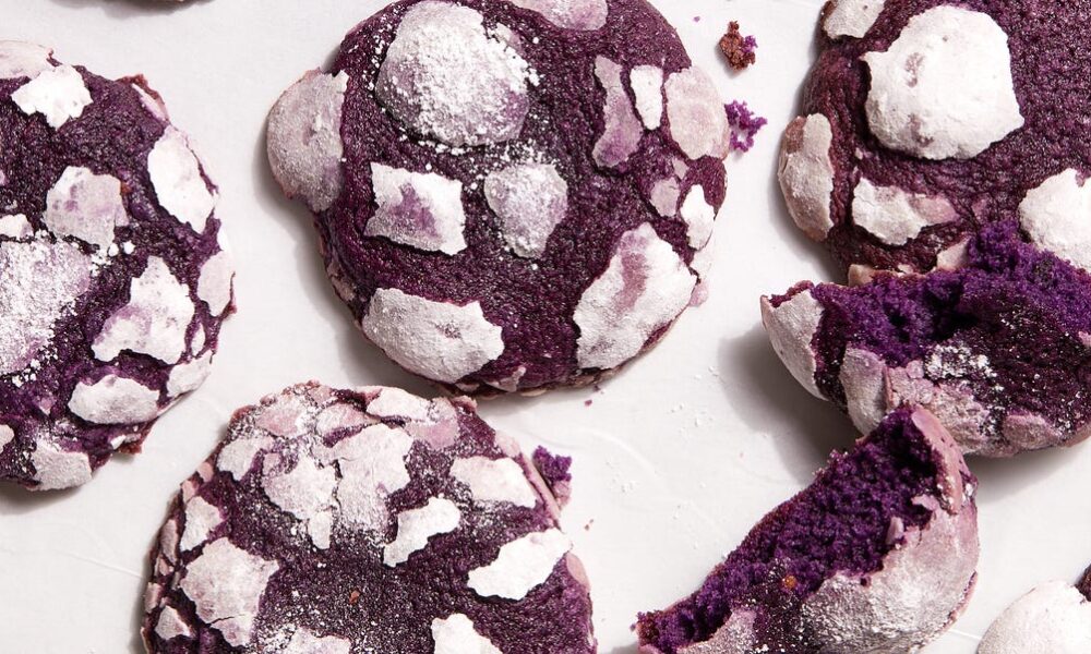 Finest Ube Crinkle Cookies Recipe