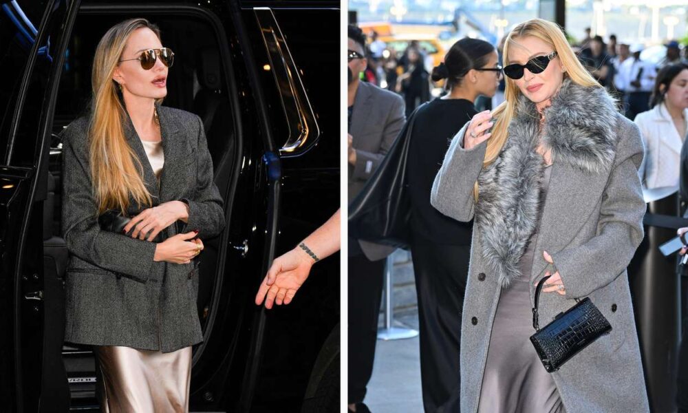 Angelina Jolie and Lindsay Lohan Wore Slip Attire
