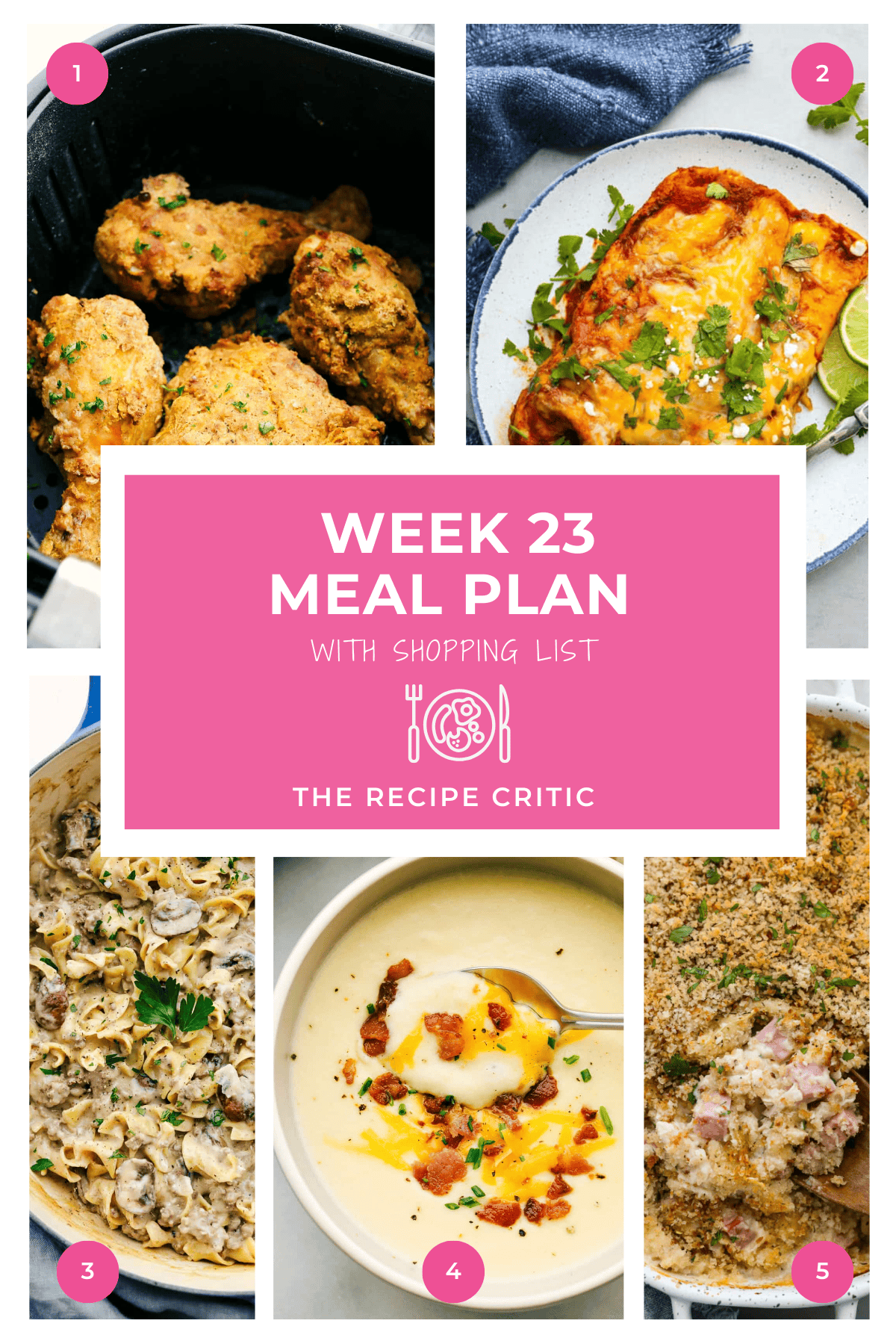 Weekly Meal Plan #23 | The Recipe Critic Weekly Meal Plan #23 | The Recipe Critic