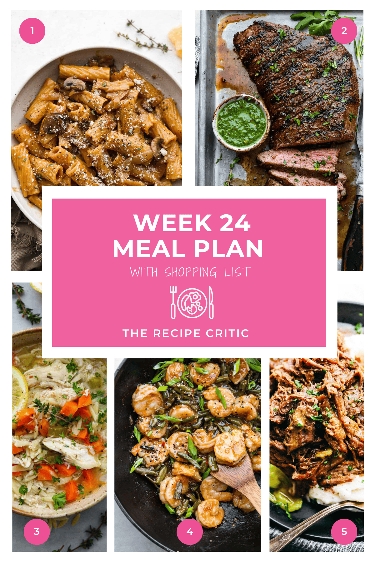 Weekly Meal Plan #24 | The Recipe Critic Weekly Meal Plan #24 | The Recipe Critic