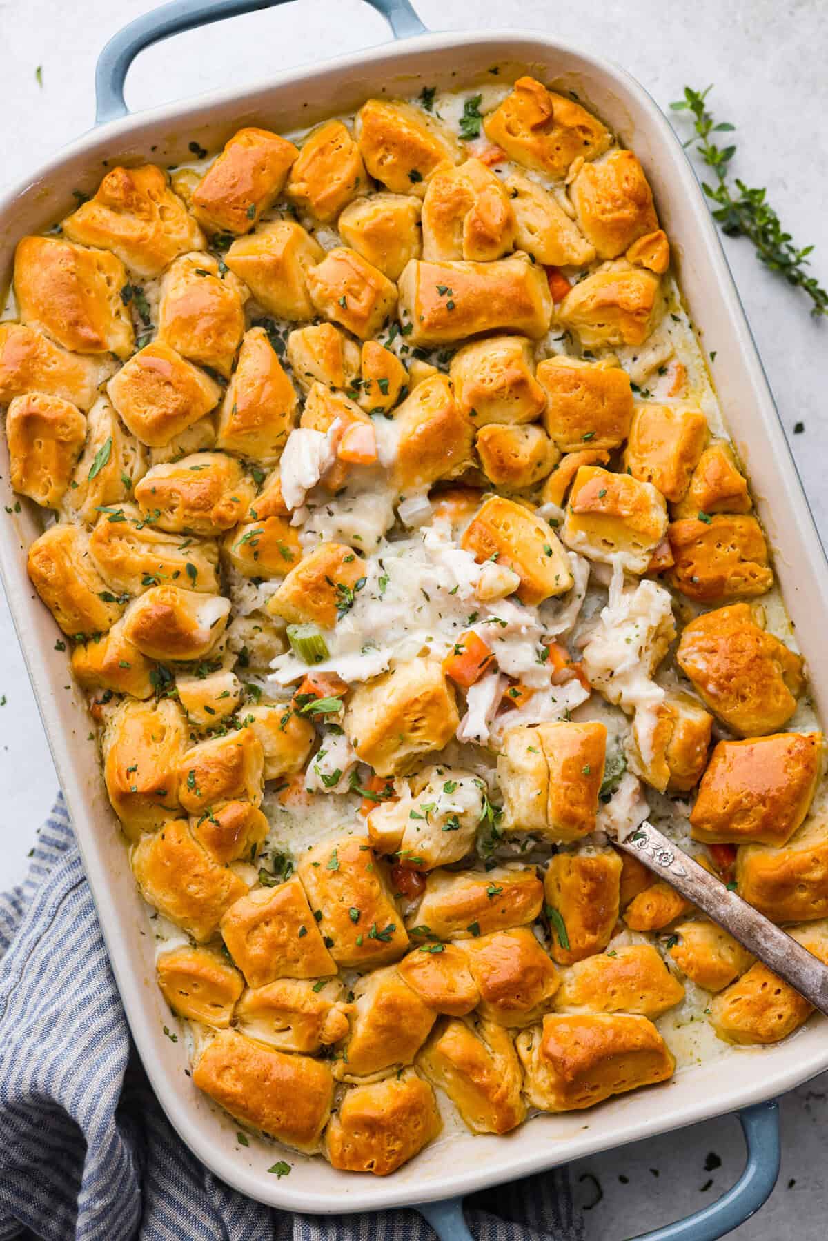 Rooster Pot Pie Casserole | The Recipe Critic