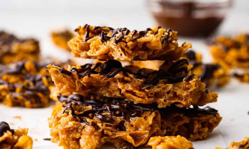 Cornflake Crack Brittle– Prepared in Below 10 Minutes!