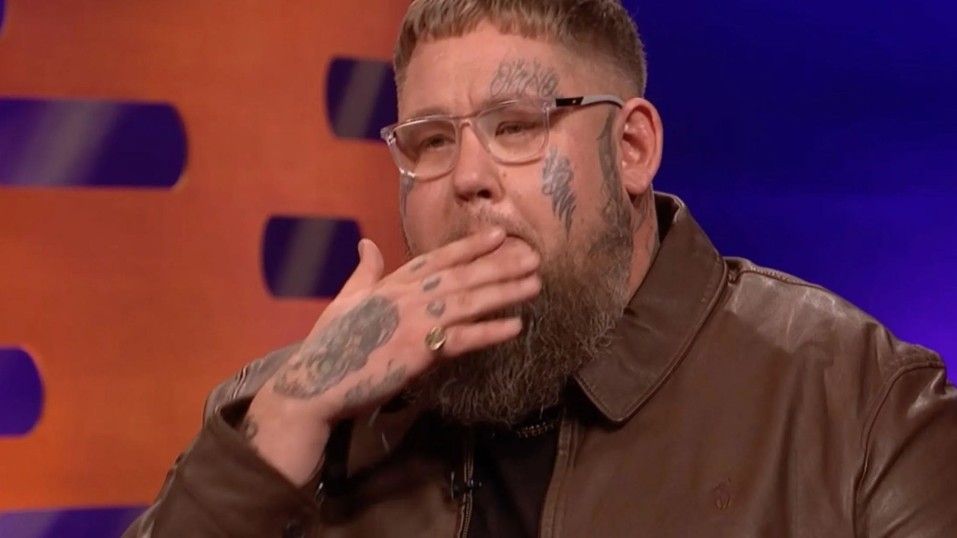 Watch emotional second Rag ‘n’ Bone Man breaks down in tears as he reveals that means behind new track on Graham Norton Present