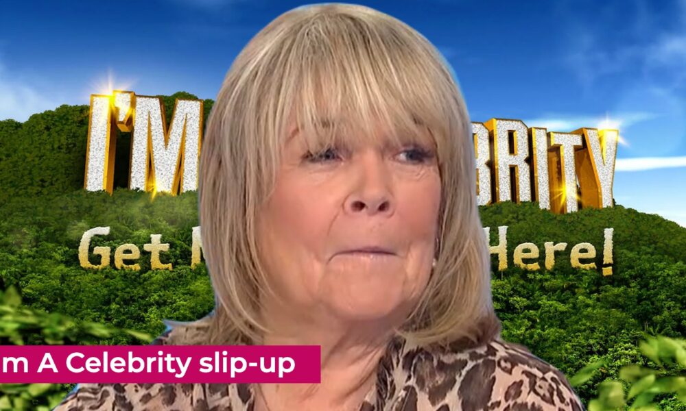 Free Girls panelist Linda Robson in I am A Movie star slip-up