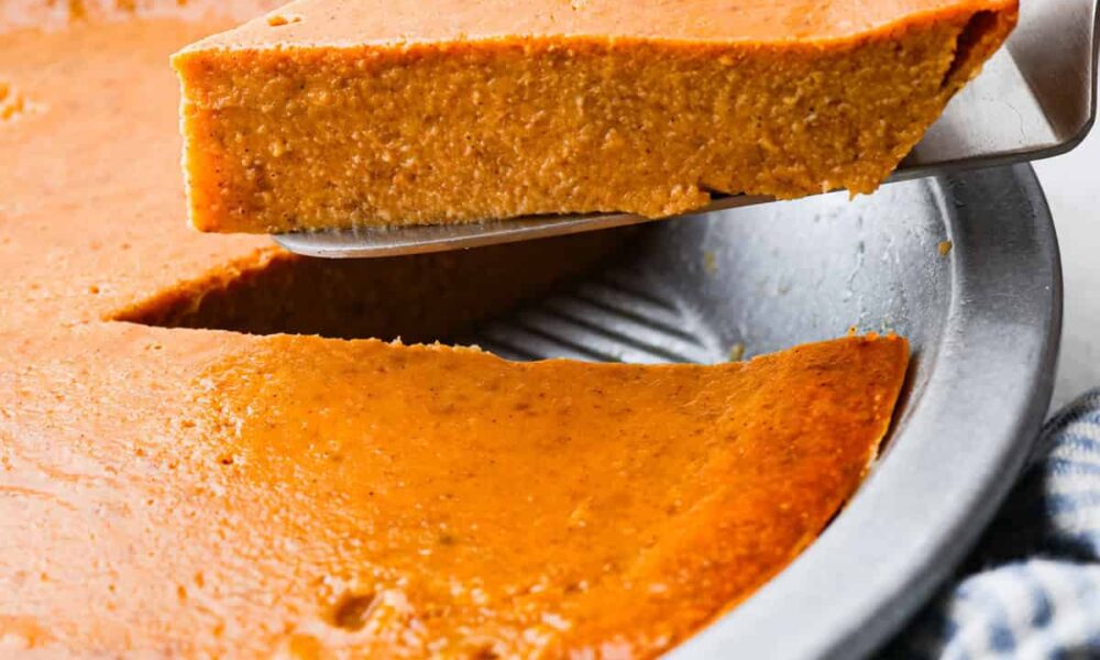 Crustless Pumpkin Pie | The Recipe Critic