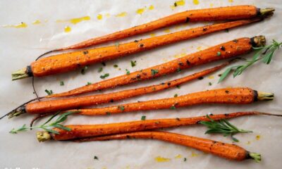 Maple Tarragon Roasted Carrots Recipe