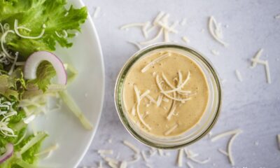 Do-it-yourself Caesar Salad Dressing (Dairy Optionally available)