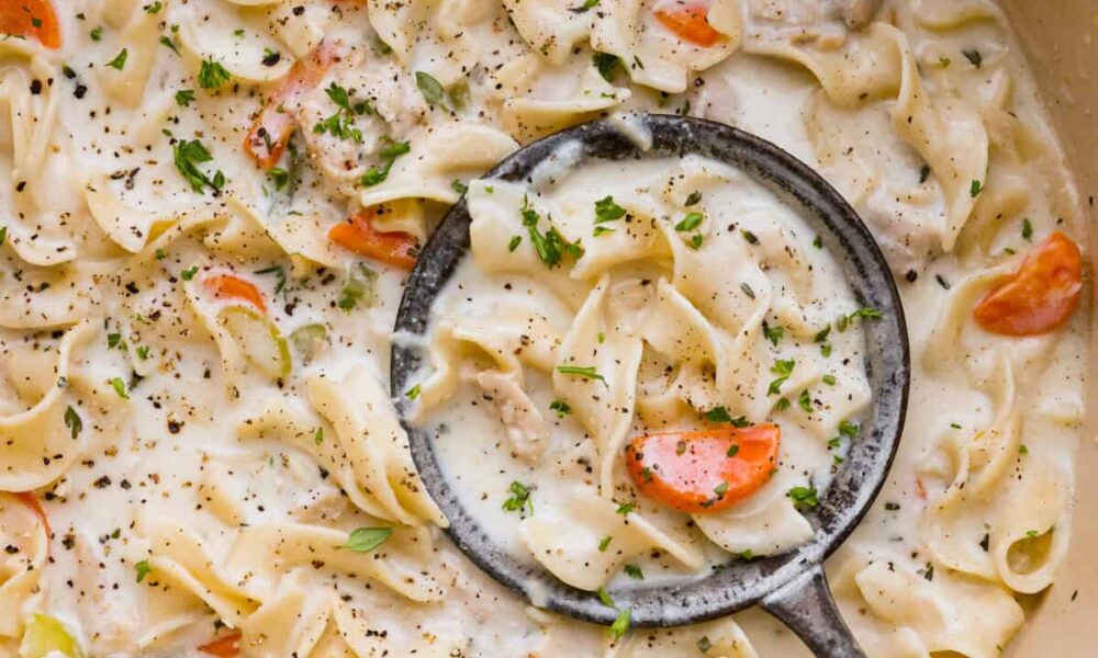 Creamy Hen Noodle Soup | The Recipe Critic