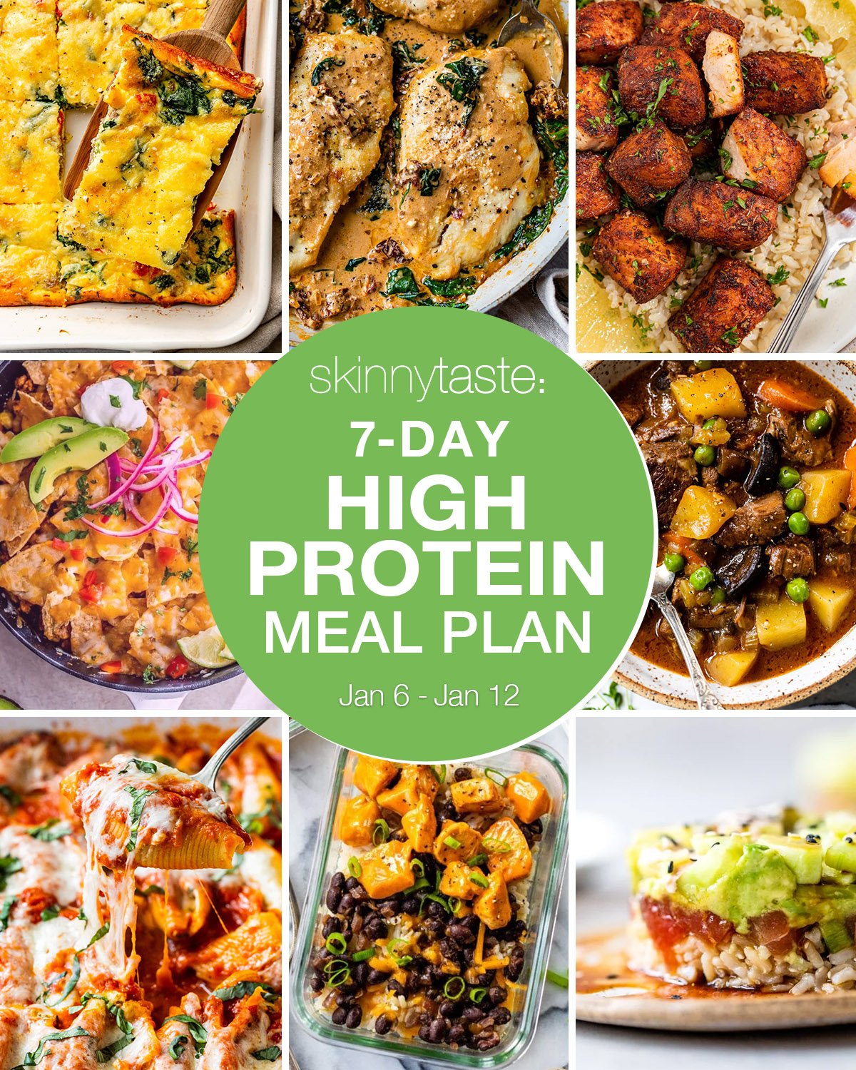 7 Day Excessive Protein Weight loss program Meal Plan 7 Day Excessive Protein Weight loss program Meal Plan