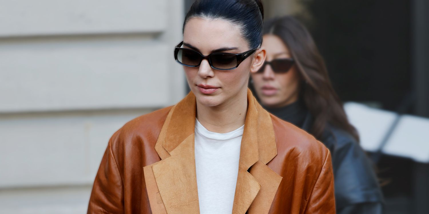 Brown Leather-based Blazers Are a Kendall Jenner-Worn Spring Development