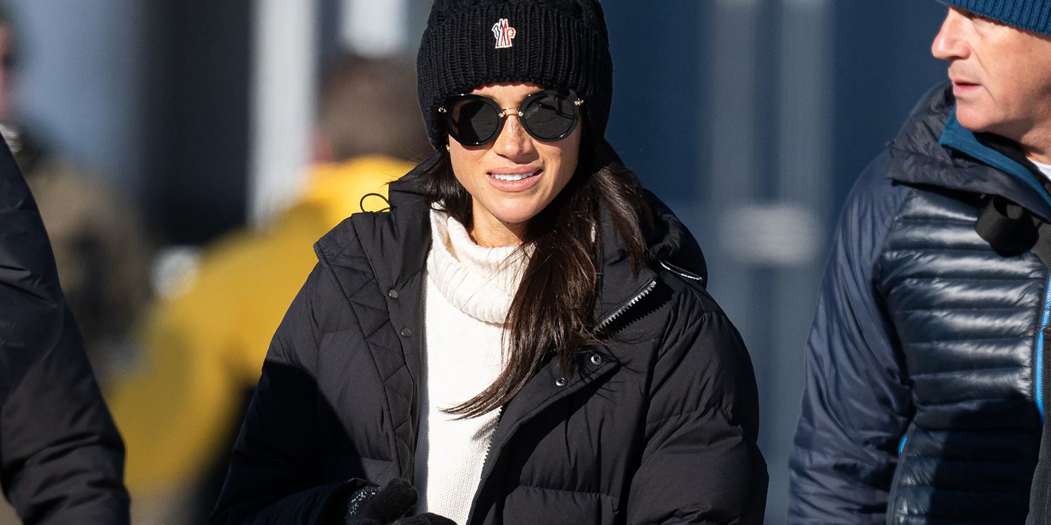 Straight-Leg Denims Are a Meghan Markle-Worn Spring Type