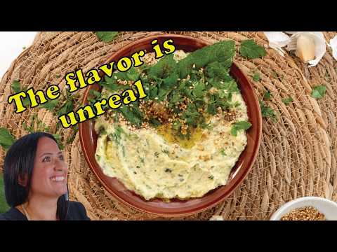 Zucchini Baba Ganoush, Simple Center Japanese Dip that's Vegan and Scrumptious!