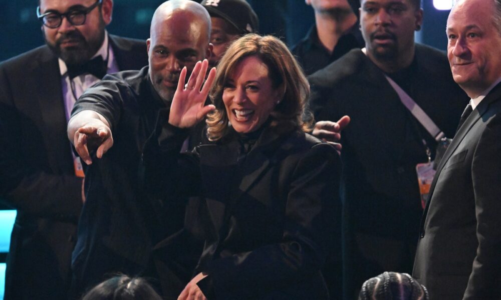 Kamala Harris Wears Customized LaQuan Smith on the 2025 NAACP Picture Awards