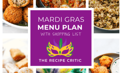Mardi Gras Menu Plan | The Recipe Critic