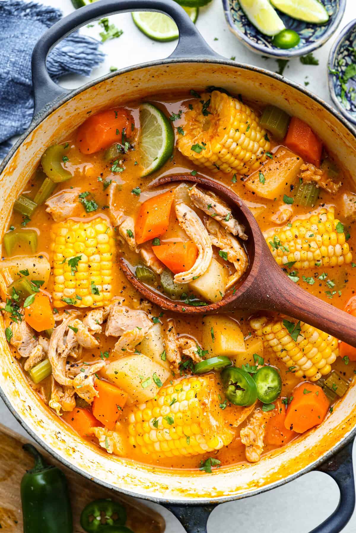 Caldo de Pollo (Mexican Rooster Soup) Caldo de Pollo (Mexican Rooster Soup)