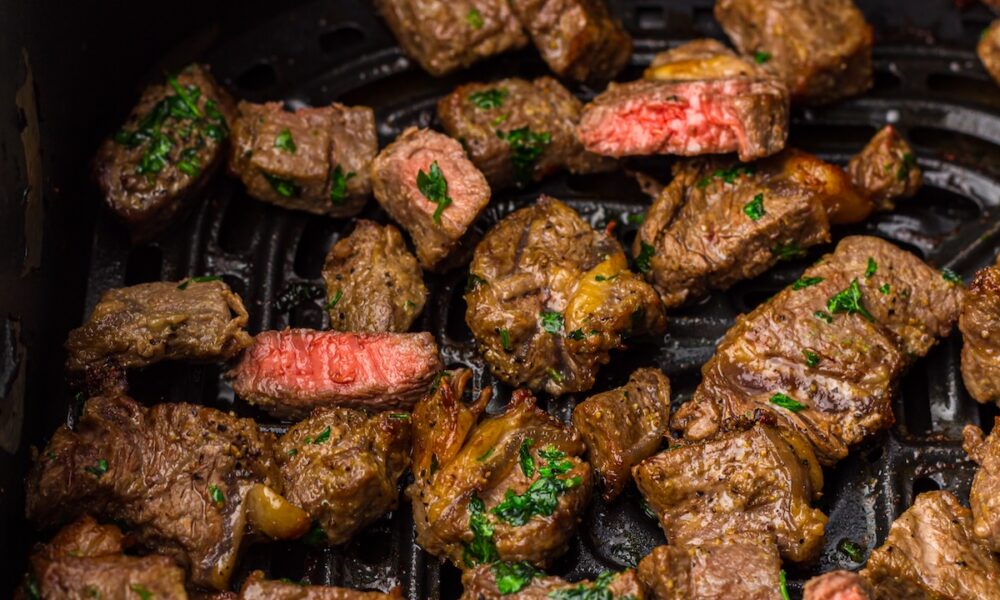 Air Fryer Steak Bites – On and Off Keto