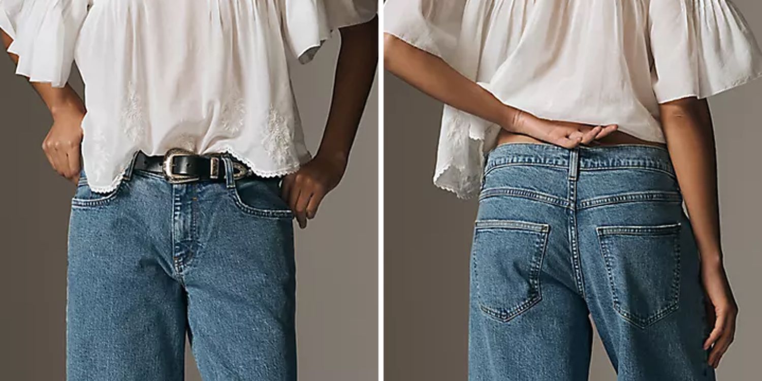 Style Editor-Accredited Cozy Broad-Leg Denims