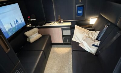 Lufthansa’s new two-person top notch suite: stunning and comlicated