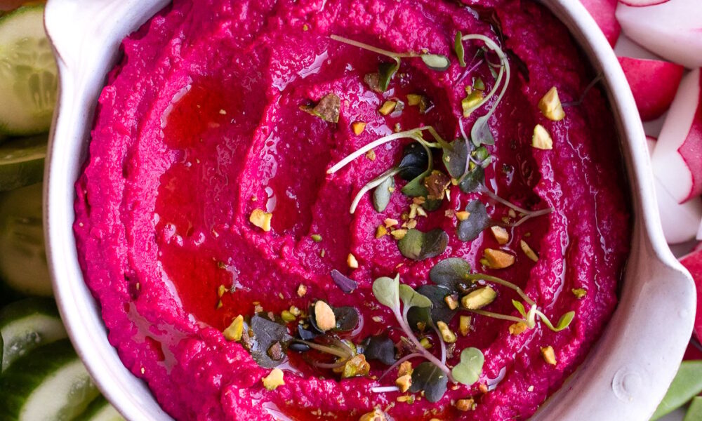 Beet Hummus – Skinnytaste