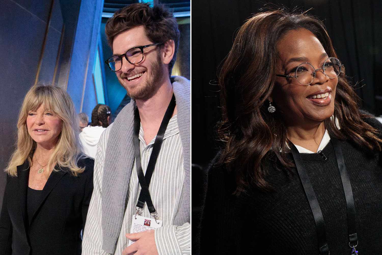 Andrew Garfield, Goldie Hawn, Oprah, Emma Stone and Extra