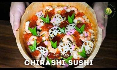 Beautiful Chirashizushi: The Colourful Sushi Bowl You NEED To Strive
