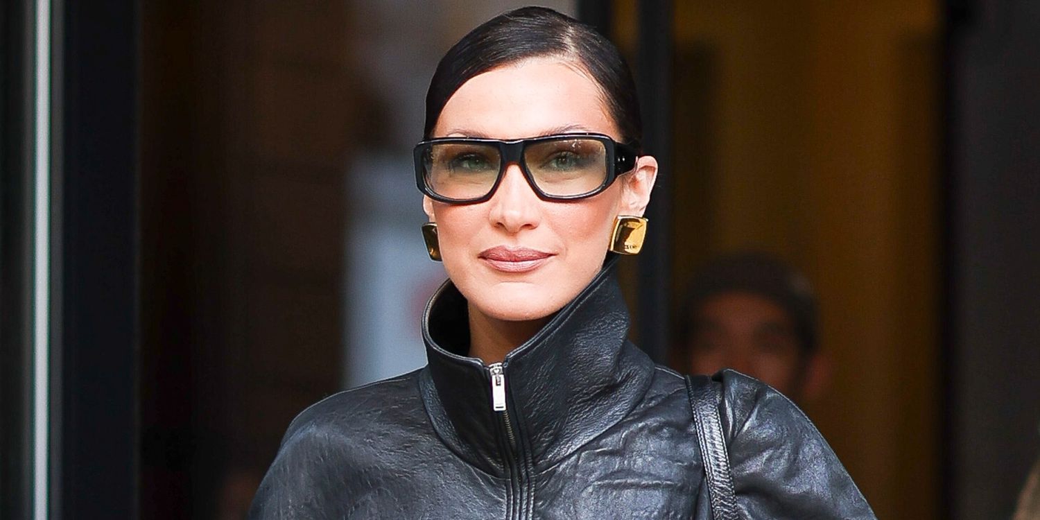Bella Hadid Wore a Plaid String Model of the Early 2000s’ Most Polarizing Bikini