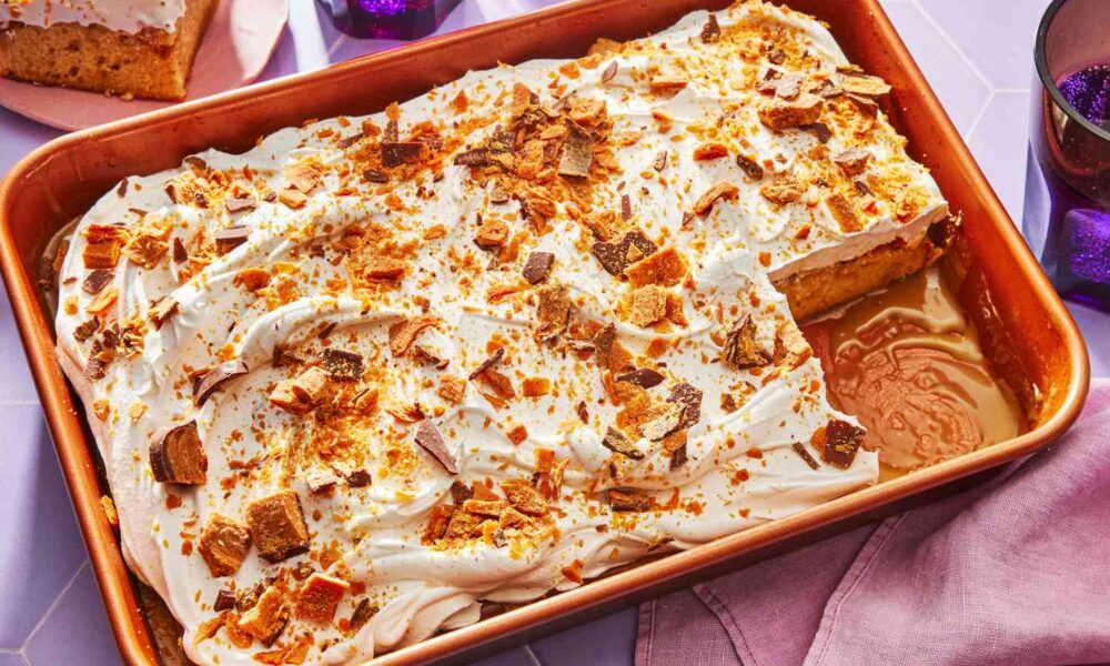 Butterfinger Poke Cake Recipe