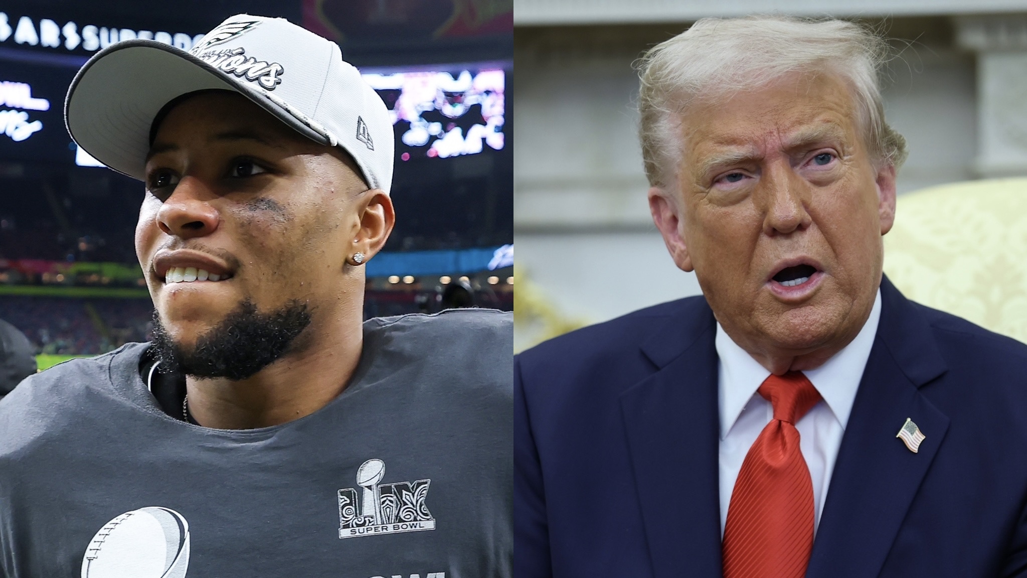 Saquon Barkley Responds To Criticism For Assembly Trump Saquon Barkley Responds To Criticism For Assembly Trump