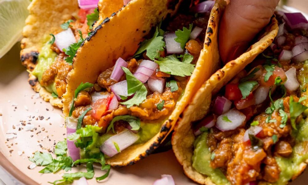 Lentil Tacos (Vegan, Excessive Protein and Excessive Fiber)
