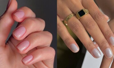 The Watery Nail Pattern Is Set to Substitute Milky Nails This Spring