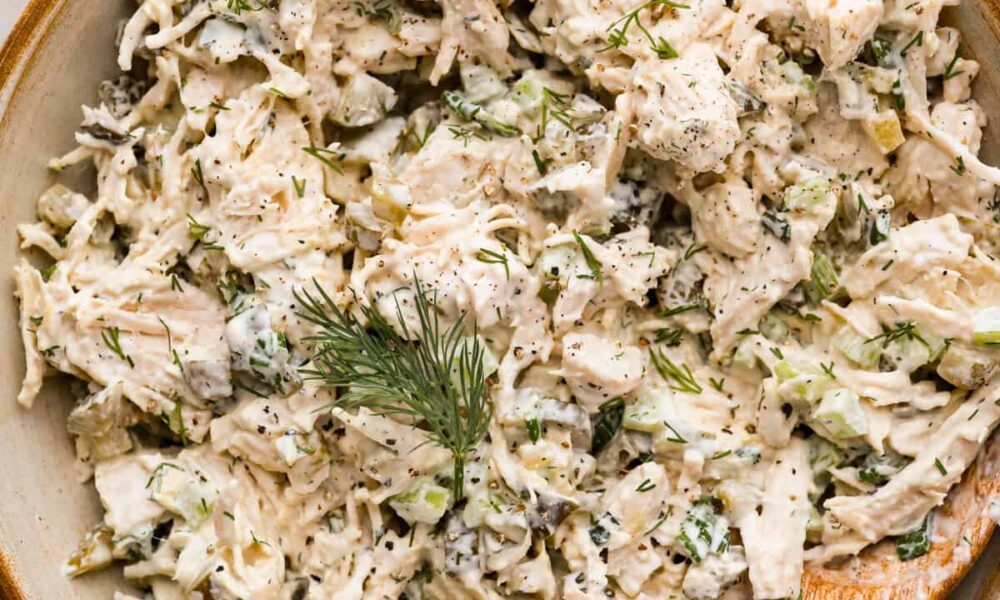 Dill Pickle Hen Salad | The Recipe Critic