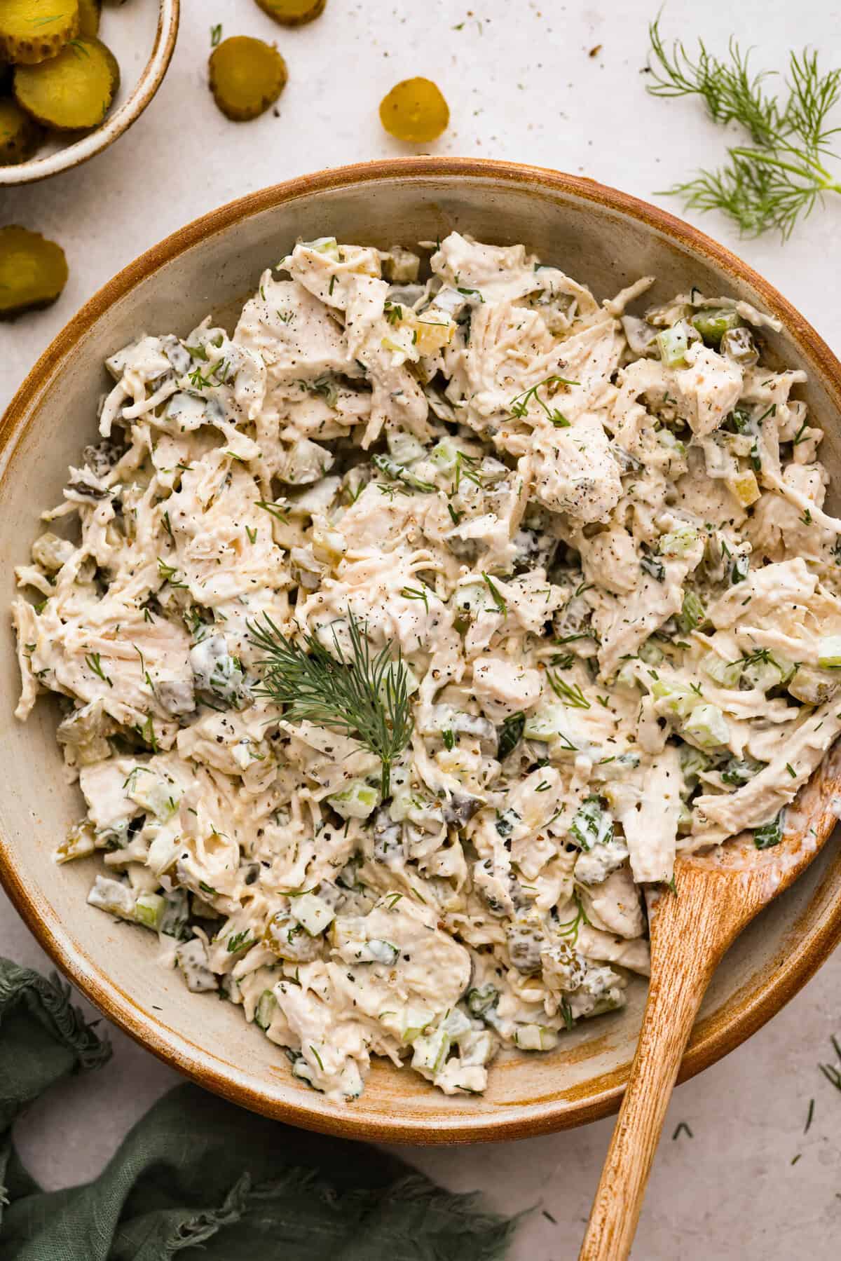 Dill Pickle Hen Salad | The Recipe Critic Dill Pickle Hen Salad | The Recipe Critic