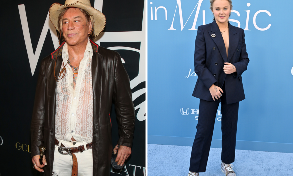 Mickey Rourke’s ‘Homophobic’ Remarks to JoJo Siwa Spark Backlash