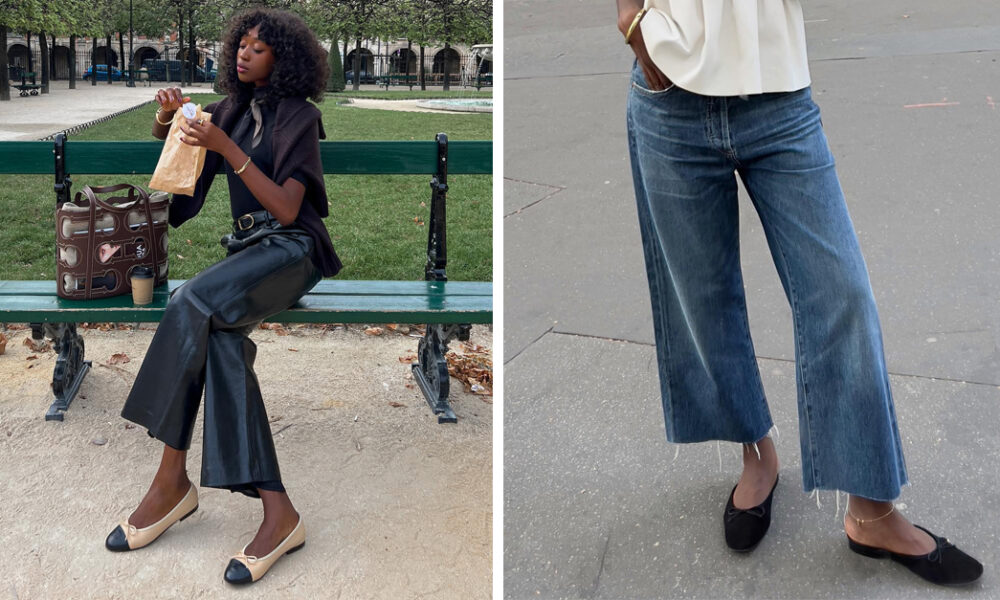6 Flat-Shoe Tendencies French Ladies Are Sporting As a substitute of Trainers