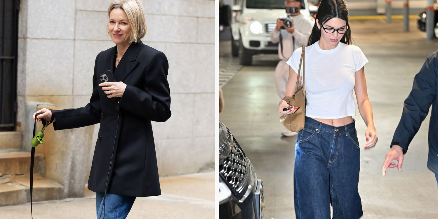 Kendall Jenner’s Cuffed Denims Are Trending for Spring 2025