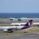 Hawaiian Airways airplane evacuated following bomb menace by passenger Hawaiian Airways airplane evacuated following bomb menace by passenger