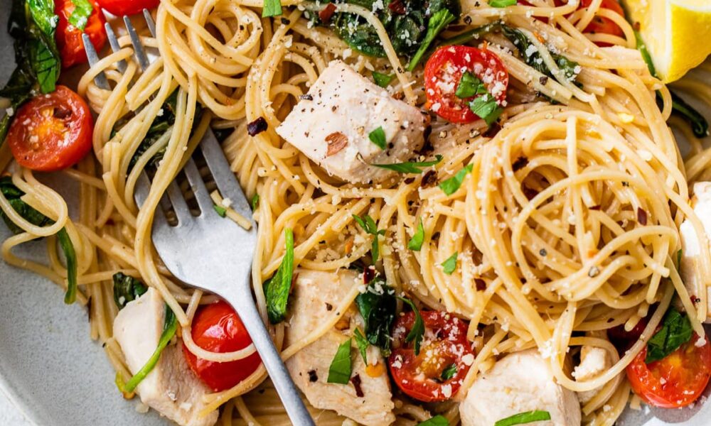 Hen Scampi (Straightforward, Excessive-Protein Dinner Concept)