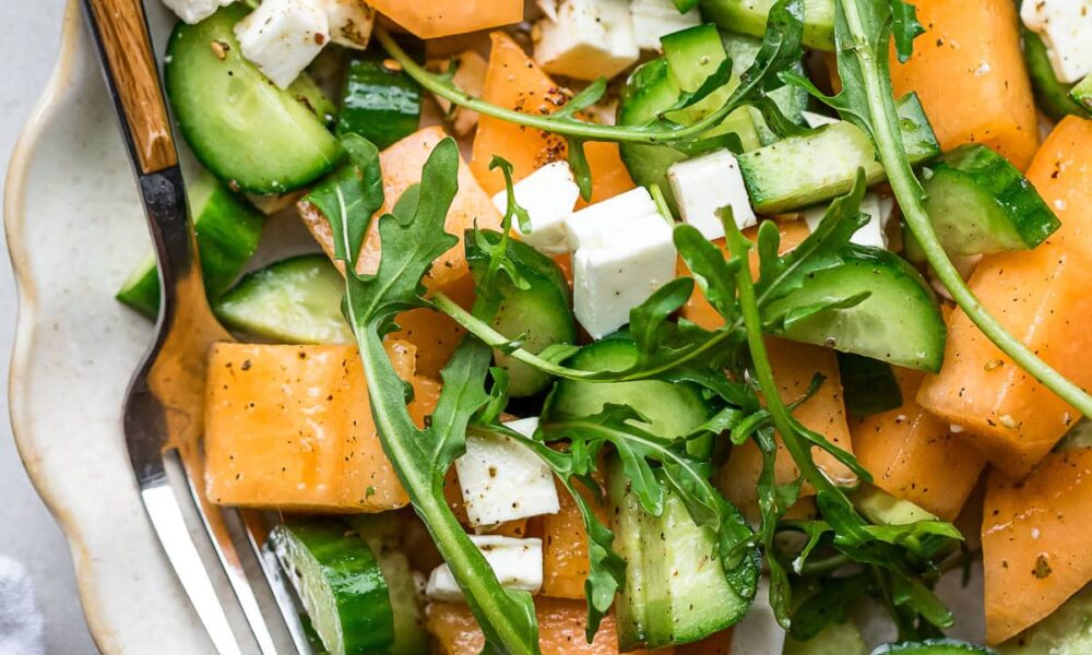 Cucumber Melon Salad – Skinnytaste