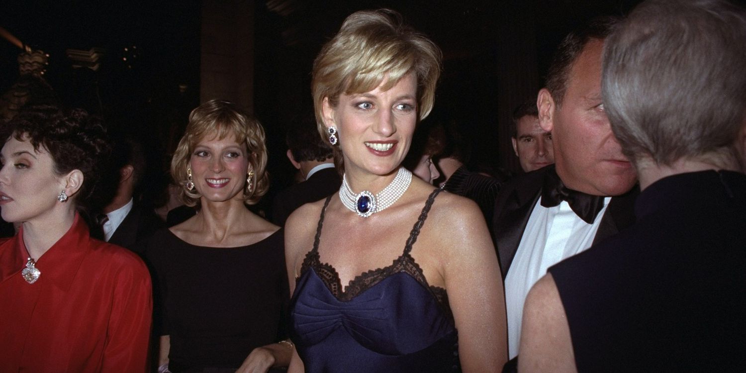 Princess Diana Related with Kathy Hilton on This Style Merchandise at Diana’s One and Solely Met Gala