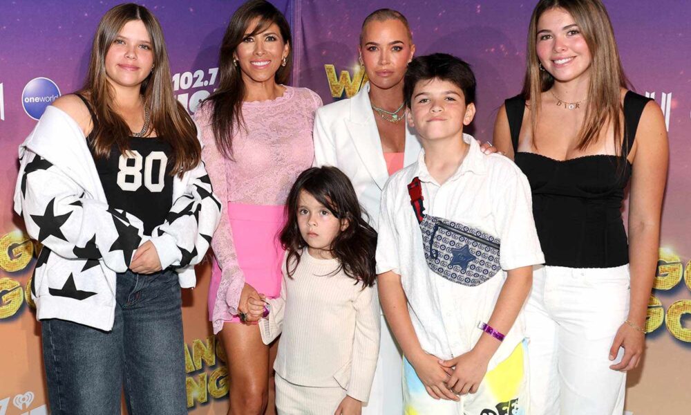 Teddi Mellencamp Walks Purple Carpet with Her Children amid Most cancers Therapy
