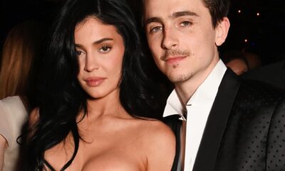 Timothée Chalamet, Kylie Jenner Awkward Kiss