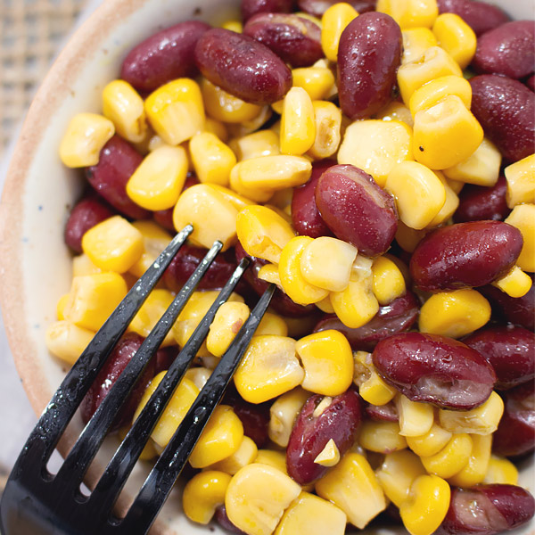 When You Solely Have 5 Minutes and a Can of Beans and Corn