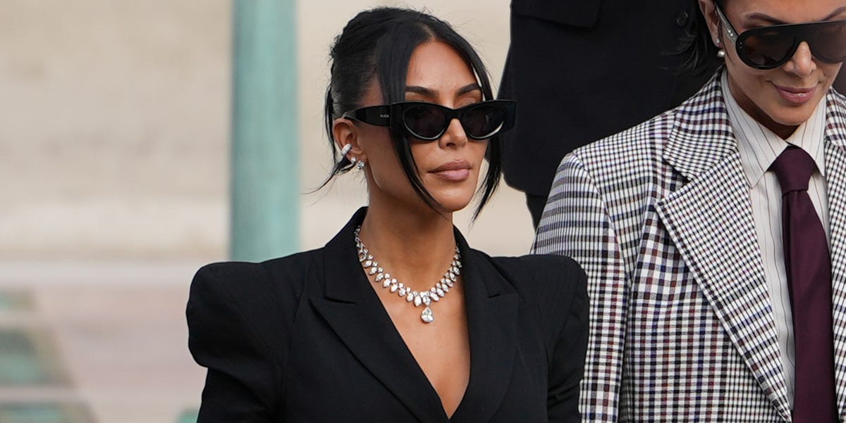 Kim Kardashian Dripped in Diamonds for Court docket Immediately
