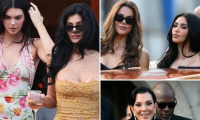 Kim Kardashian & Household Head to Bezos and Sanchez’s Pre-Wedding ceremony Bash