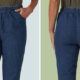 These Pull-On Denim Leggings Are a Prime Petite Pant for Summer time