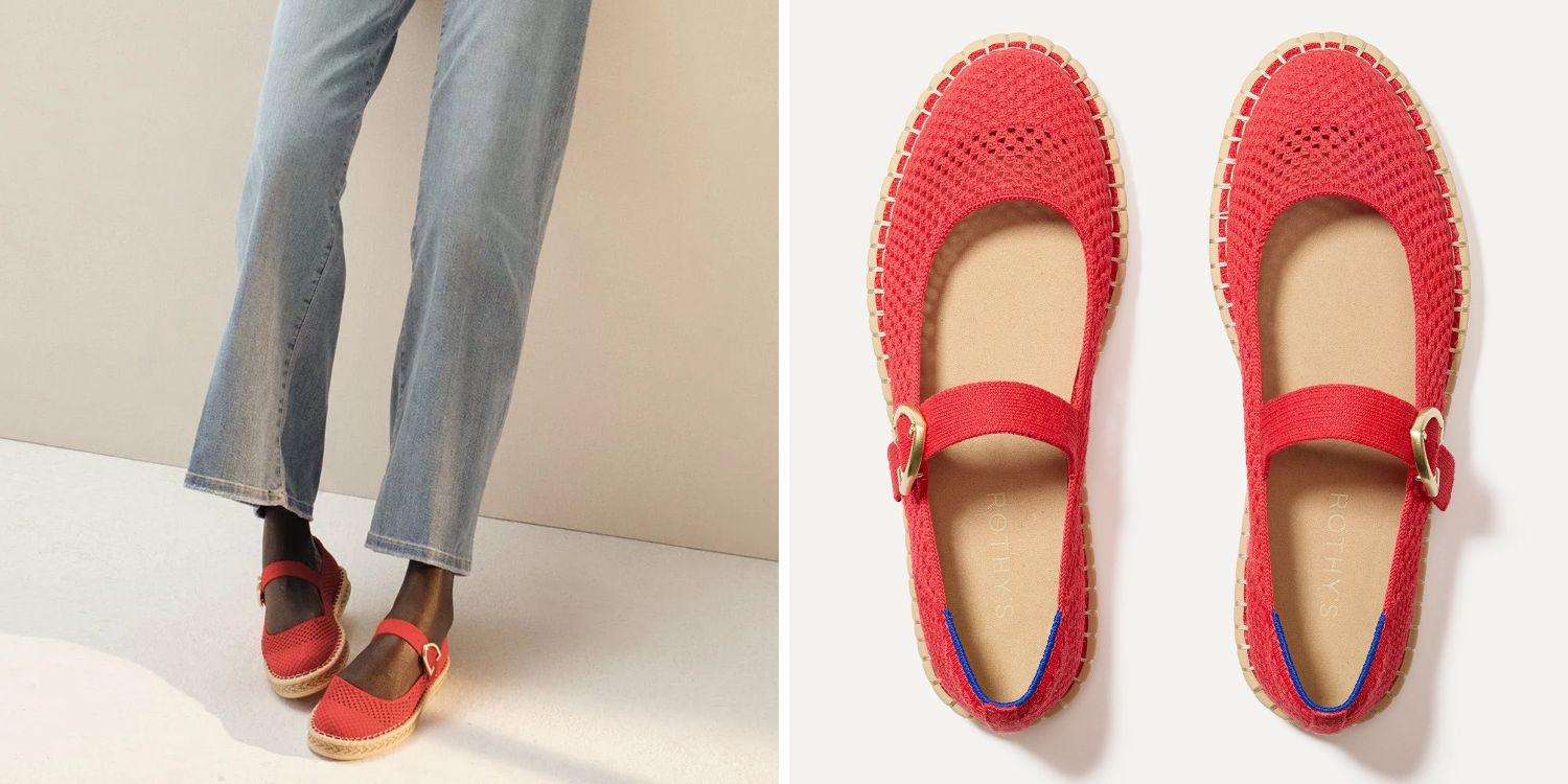 Rothy’s Espadrille Mary Jane Sneakers Are Viral for Summer season 2025
