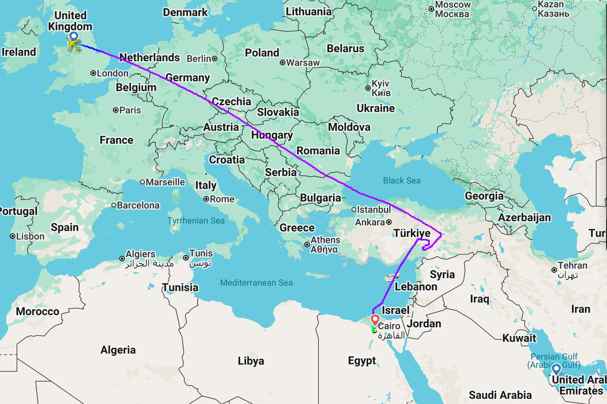 Dozens of UK flight diversions and cancellations on account of Iran-Israel turmoil in Center East