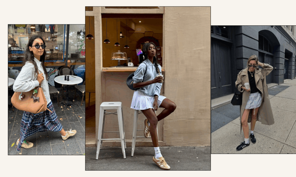 5 Stylish Skirt and Trainers Outfits to Copy This Summer season, In line with a Trend Editor