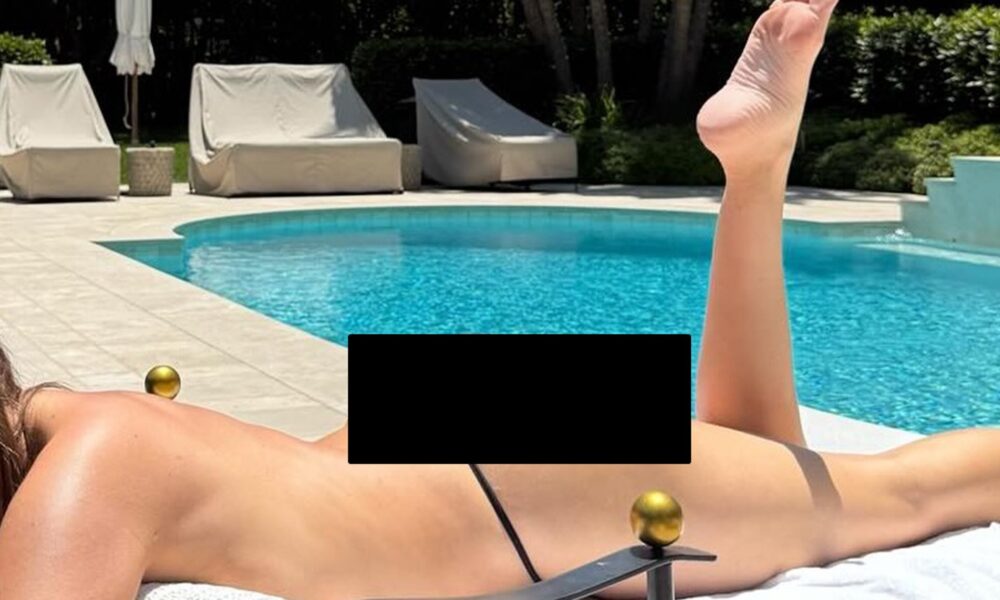 Guess The Topless A-Checklist Celeb Lounging Round!