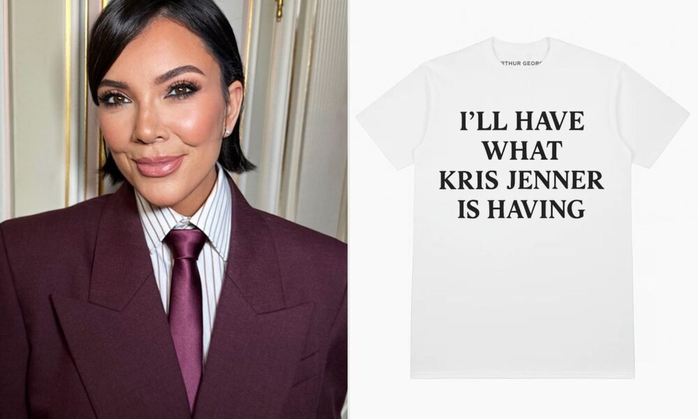 Kris Jenner Sells Cheeky T-Shirt That Nods to Her Facelift Outcomes